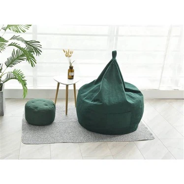 Ulkokäyttöön vedenpitävä vetoketjullinen papupussin tuolinpäällinen